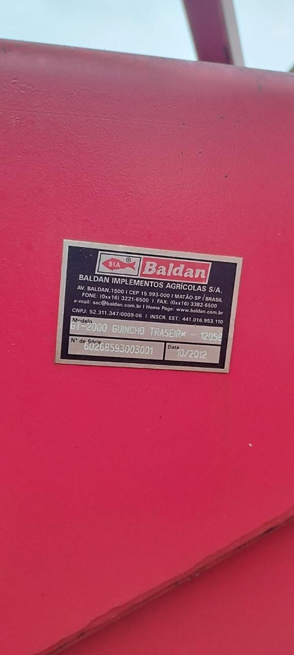 GUINCHO BALDAN RODA LOCA 2000 KG - Foto 5